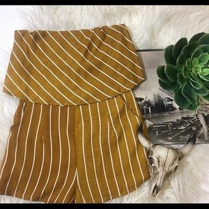 Mustard yellow romper